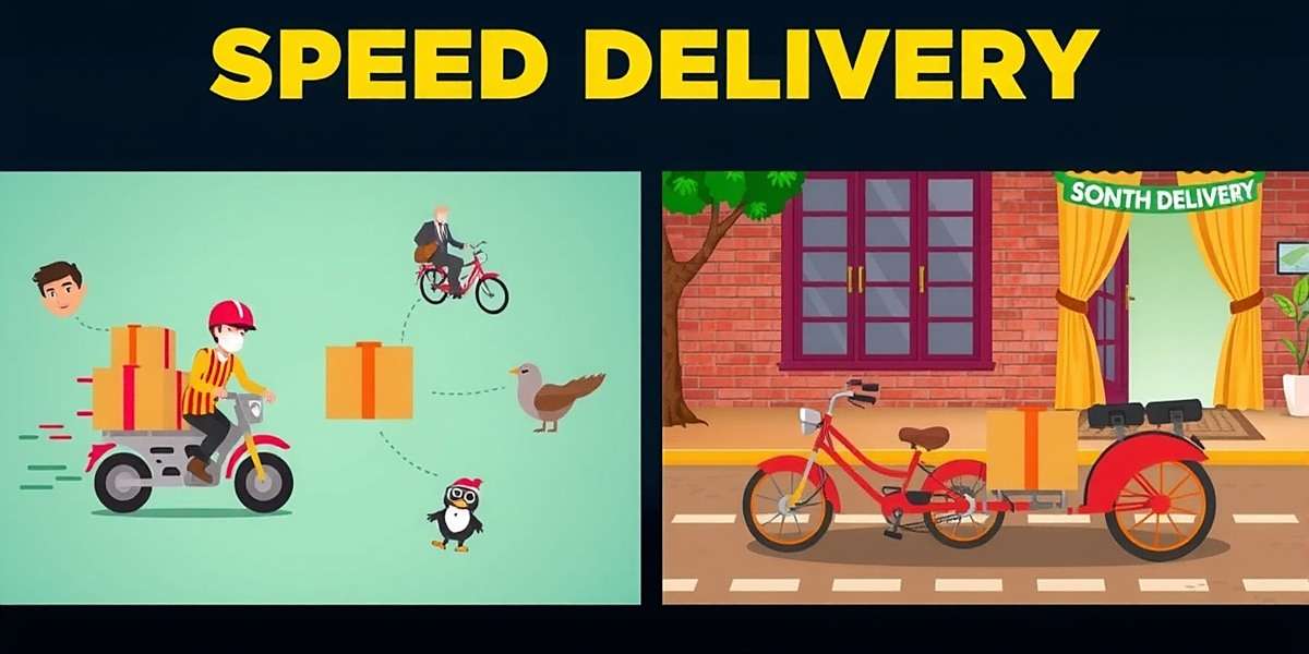 Speed Delivery Regional Gameplay Regional delivery scenarios in Speed Delivery showing North Indian and South Indian cultural elements